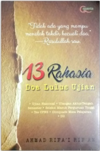 Image of 13 RAHASIA DOA LULUS UJIAN