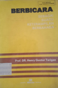 Image of BERBICARA SEBAGAI SUATU KETRAMPILAN BERBAHASA