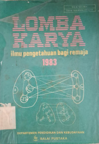 Image of LOMBA KARYA ILMU PENGETAHUAN BAGI REMAJA 1983