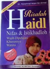 Image of RISALAH HAIDIL NIFAS DAN ISTIKHADLOH