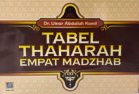 Image of TABEL THAHARAH EMPAT MADZHAB